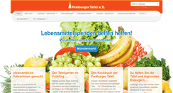 Desktop Screenshot of freiburger-tafel.de