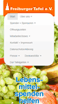 Mobile Screenshot of freiburger-tafel.de
